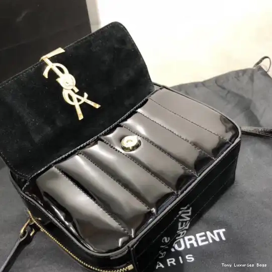 Tony Luxuries Vicky leather YSL Patent 0618